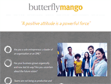 Tablet Screenshot of butterflymango.com